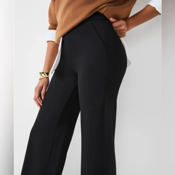 SPANX Black Wide Leg Pants - Picture 4 of 5